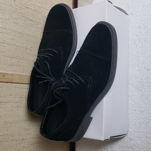 Calvin Klein Upton Suede Oxford Shoes